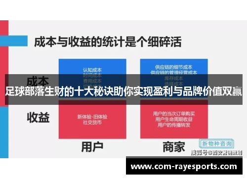 足球部落生财的十大秘诀助你实现盈利与品牌价值双赢